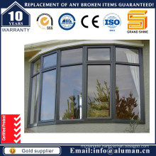 Nh52 Thermal Break Aluminum Casement Window with SGS